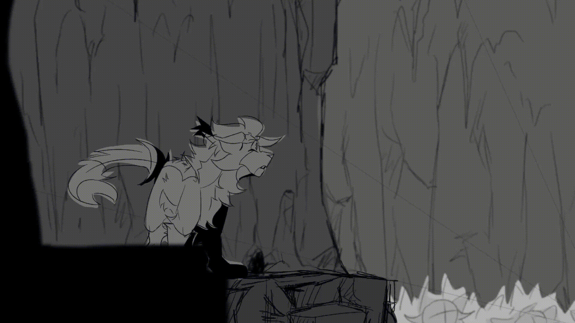 Perspective grid can be shown/hidden as desired.